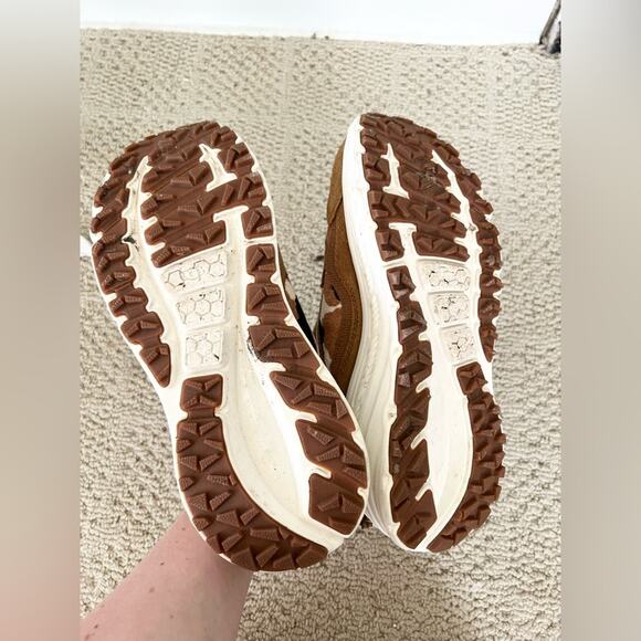 Ugg zip cow print platform chunky sole sneakers animal hair print EUC y2k size 9 - Picture 8 of 9